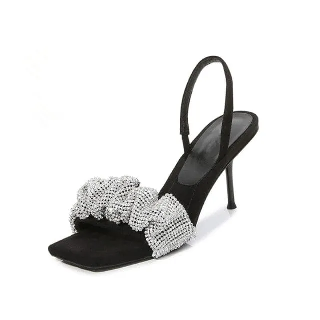 Star Style Luxury Rhinestones Elegant Stiletto High Heels