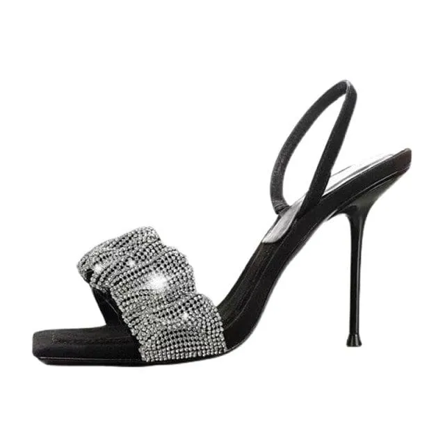 Star Style Luxury Rhinestones Elegant Stiletto High Heels