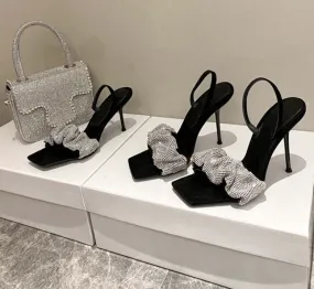 Star Style Luxury Rhinestones Elegant Stiletto High Heels