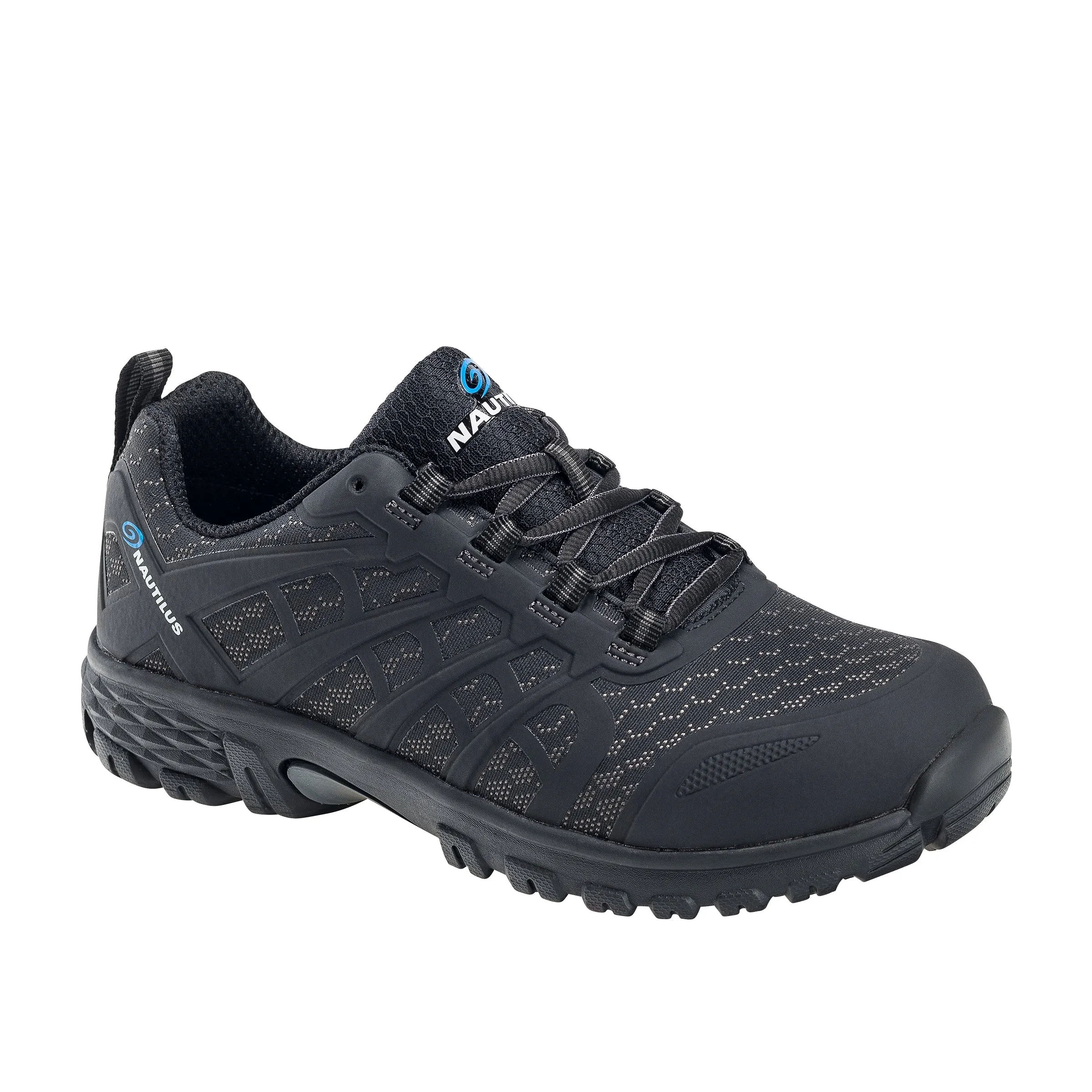 Stratus Black Soft Toe SD10 Athletic Work Shoe
