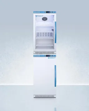 Summit ARG31PVBIADAAFZ2PVBIADASTACKLHD 20" Wide Performance Series All-refrigerator/all-freezer Combination