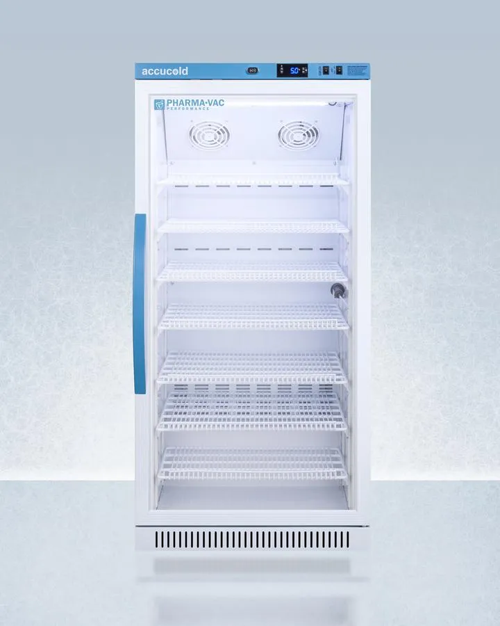 Summit ARG8PV456 8 CU.FT. Upright Vaccine Refrigerator, Certified To Nsf/ansi 456 Vaccine Storage Standard