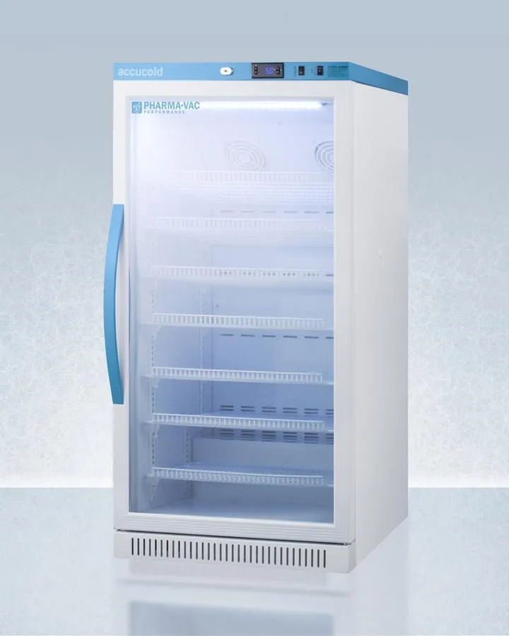 Summit ARG8PV456 8 CU.FT. Upright Vaccine Refrigerator, Certified To Nsf/ansi 456 Vaccine Storage Standard