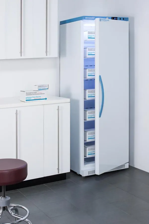 Summit ARS15PV456 15 CU.FT. Upright Vaccine Refrigerator, Certified To Nsf/ansi 456 Vaccine Storage Standard