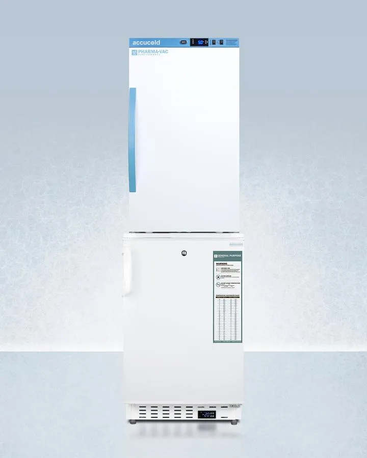 Summit ARS3PVADA305AFSTACK 20" Wide Vaccine Refrigerator/freezer Combination