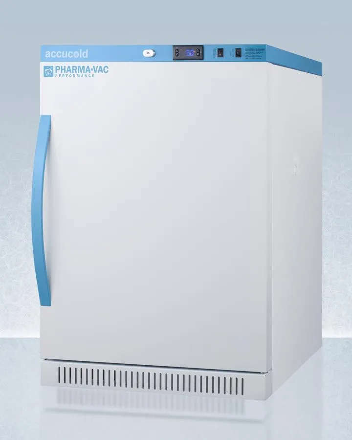 Summit ARS6PV456 6 CU.FT. ADA Height Vaccine Refrigerator, Certified To Nsf/ansi 456 Vaccine Storage Standard