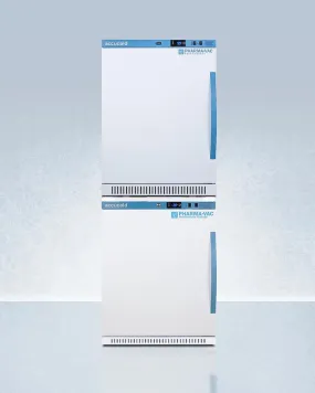 Summit ARS6PVAFZ5PVBIADASTACKLHD 24" Wide Performance Series All-refrigerator/all-freezer Combination