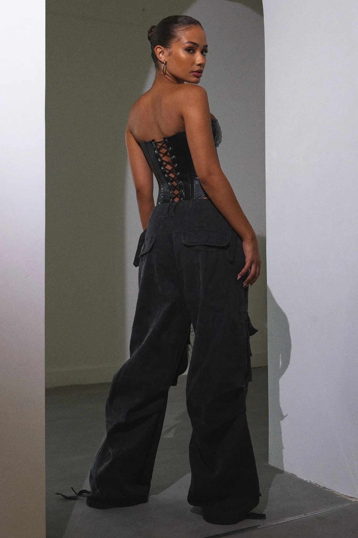 The Pocket cargos - Dark print