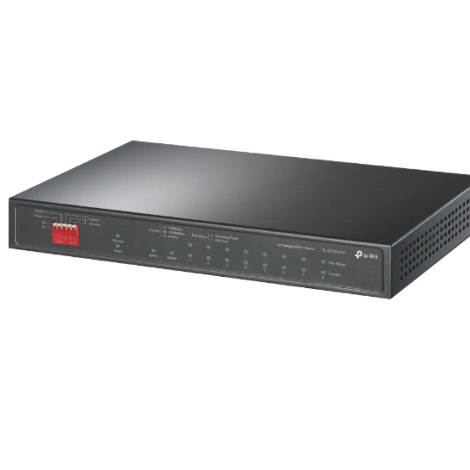 TP-Link TL-SG1210PP 10-Port Gigabit Desktop Switch with 6-Port PoE  and 2-Port PoE  