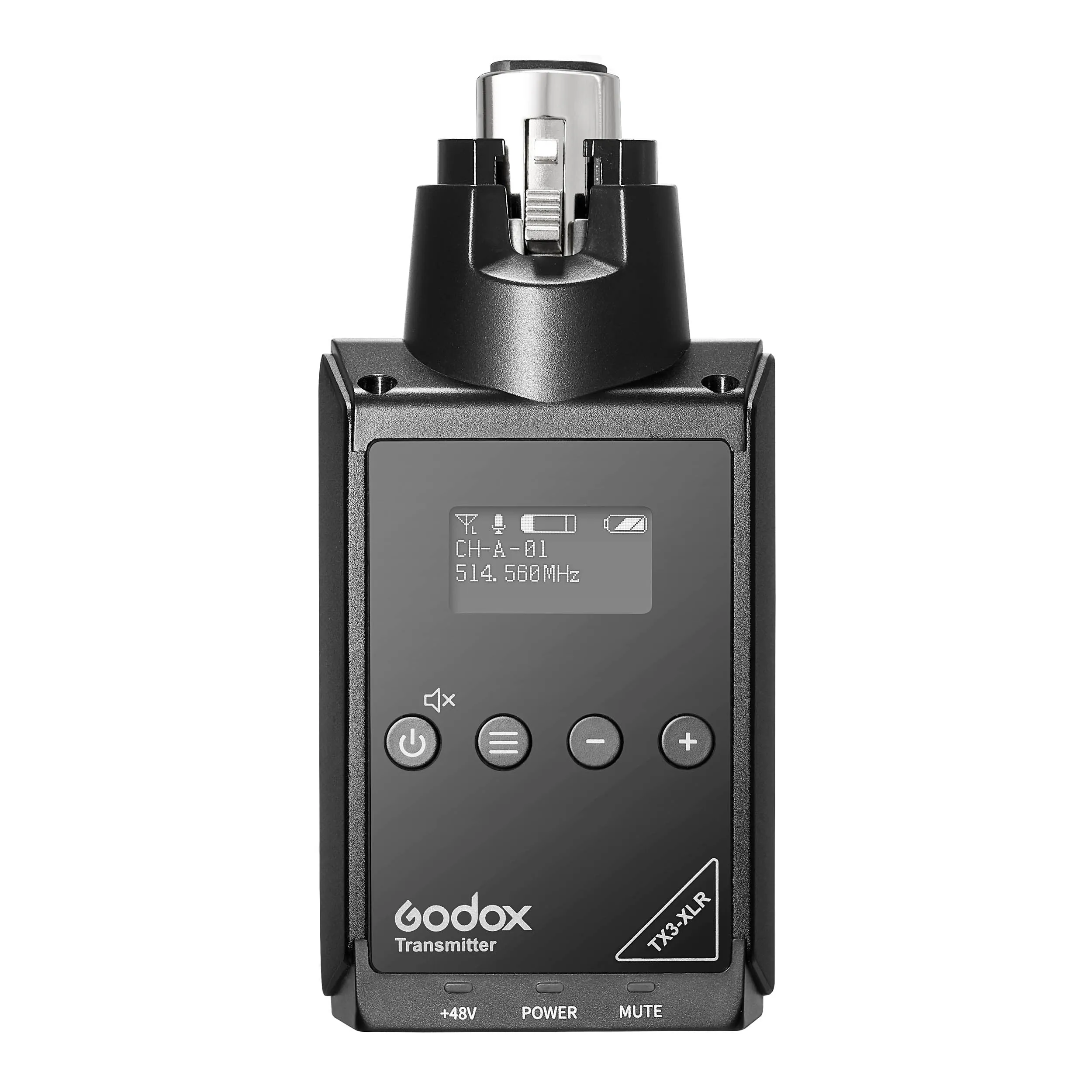 TX3-XLR Plug-and-Play UHF Wireless XLR Transmitter