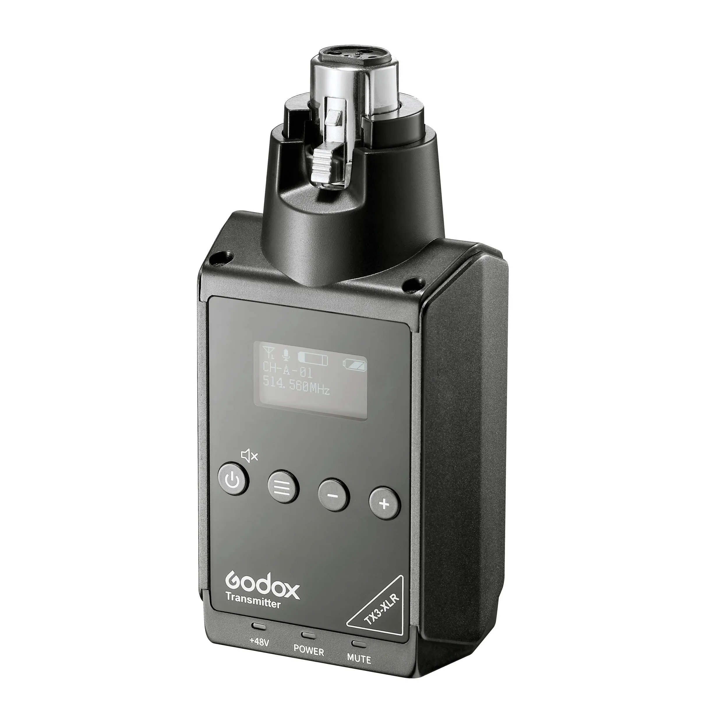 TX3-XLR Plug-and-Play UHF Wireless XLR Transmitter