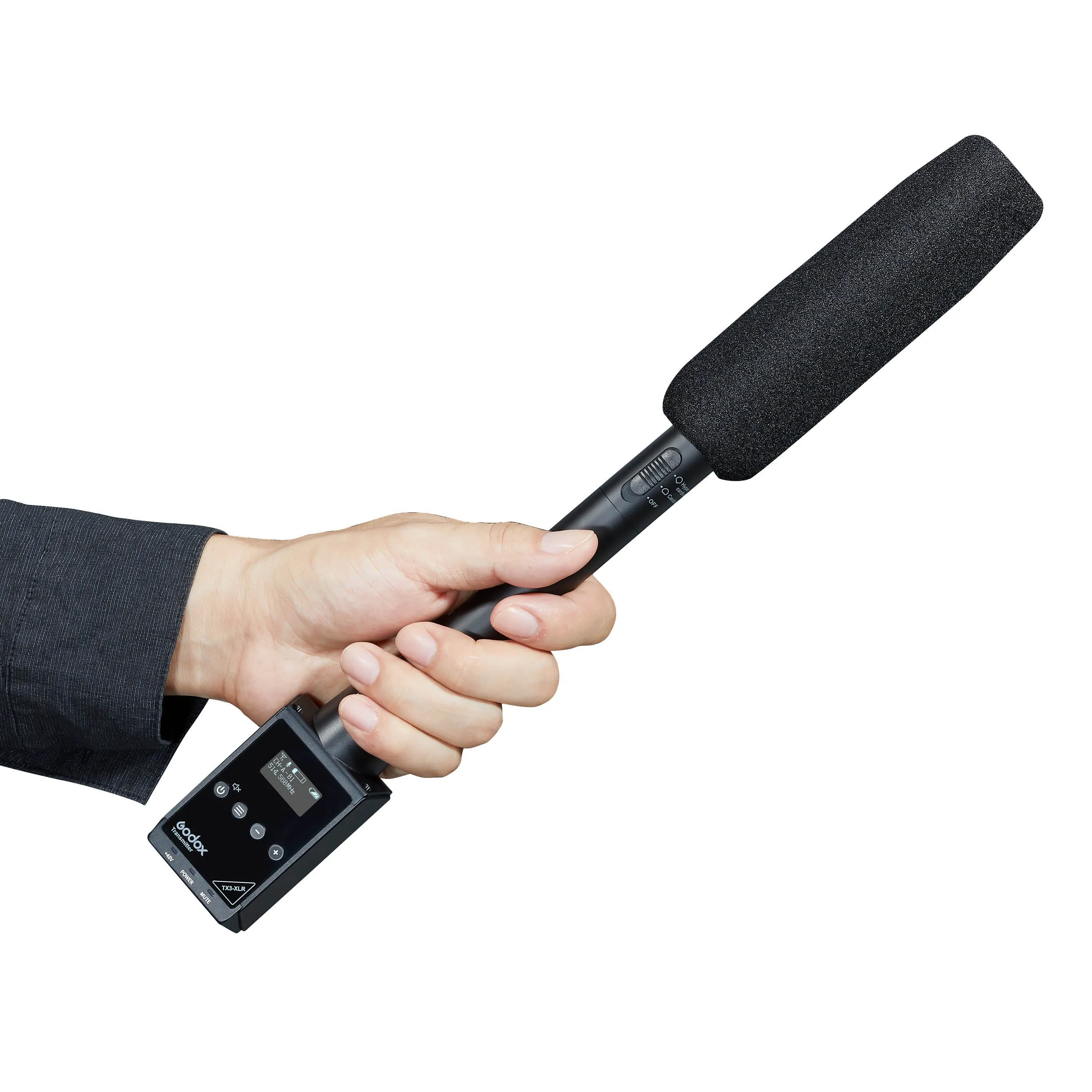 TX3-XLR Plug-and-Play UHF Wireless XLR Transmitter