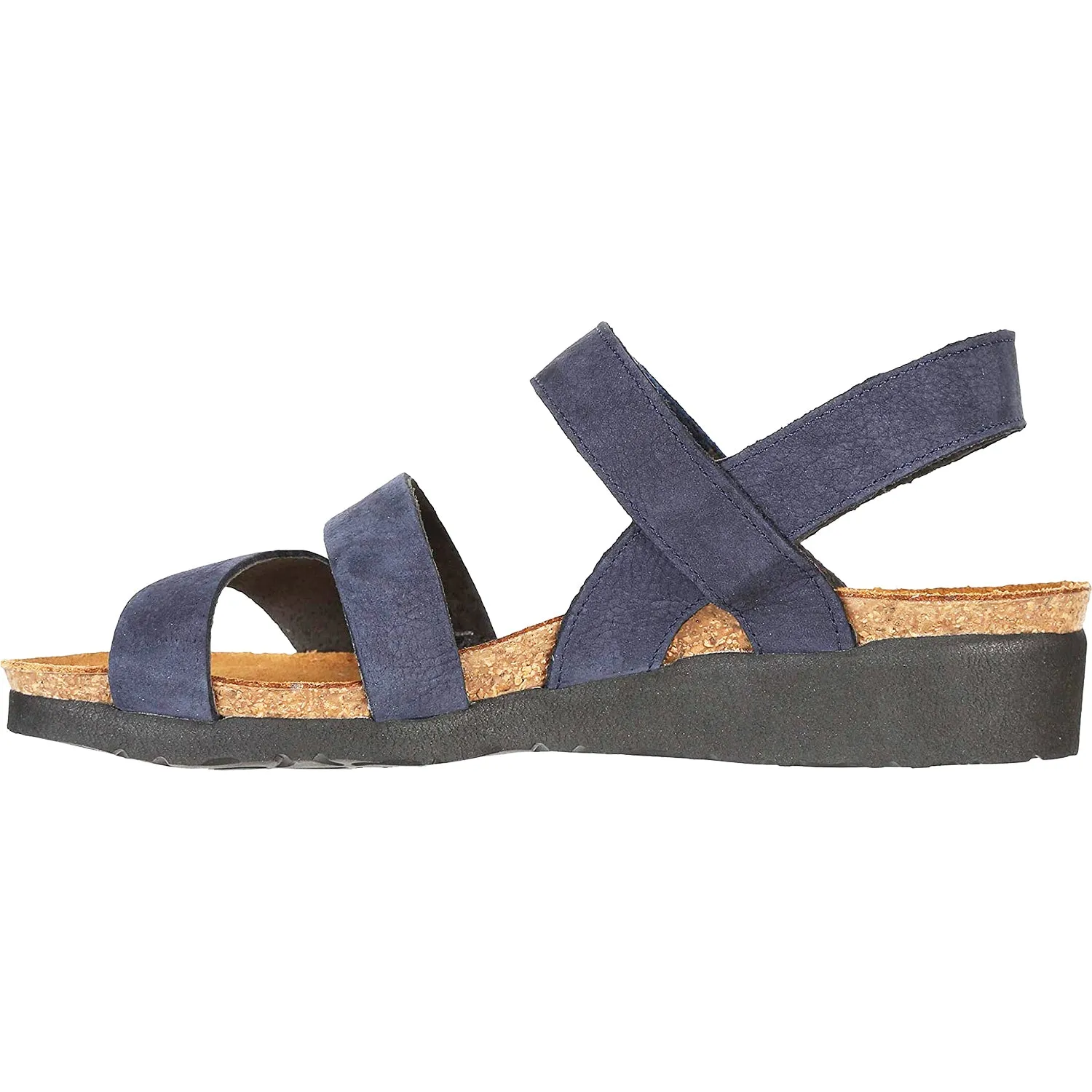 Women's Naot Kayla Navy Velvet Nubuck