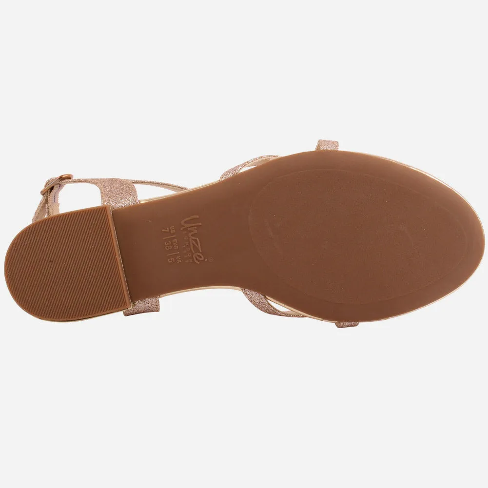 Womens "VIOLET" Flat Sandals