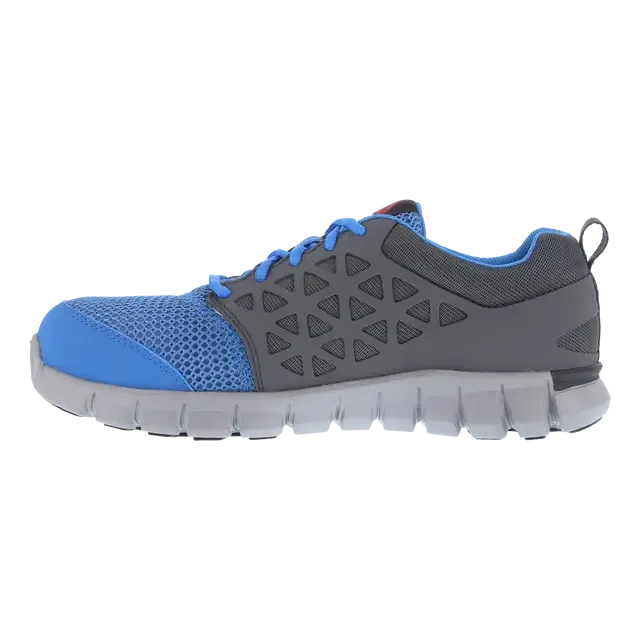 Women's Sublite Cushion Alloy-Toe Athletic Work Shoe Grey/Blue